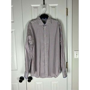 Thomas Dean Mens Button Down Shirt Size XL